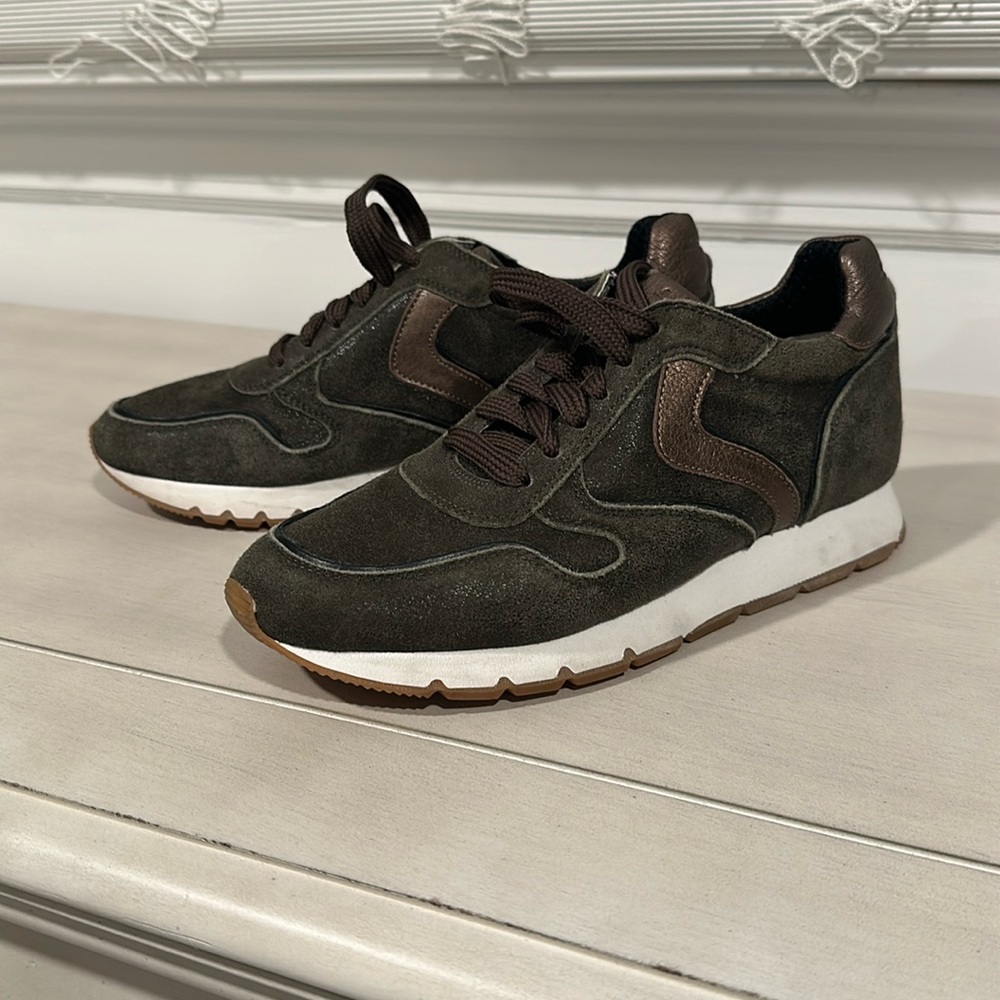 Voile blanche - military green sneaker